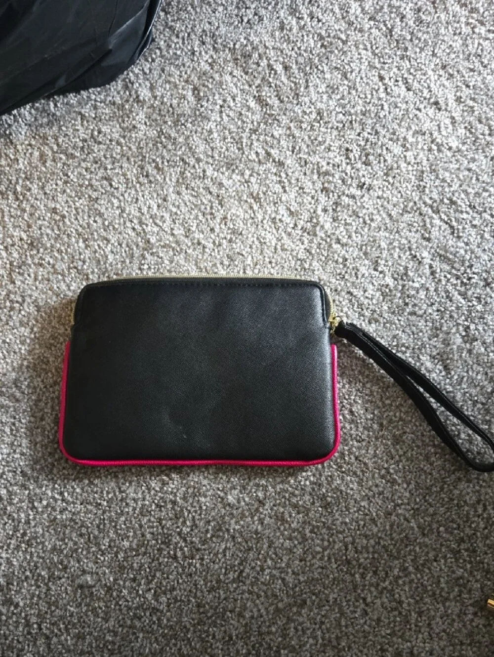 Ice Pop Wristlet Wallet - Black with Multicolor Popsicle Design